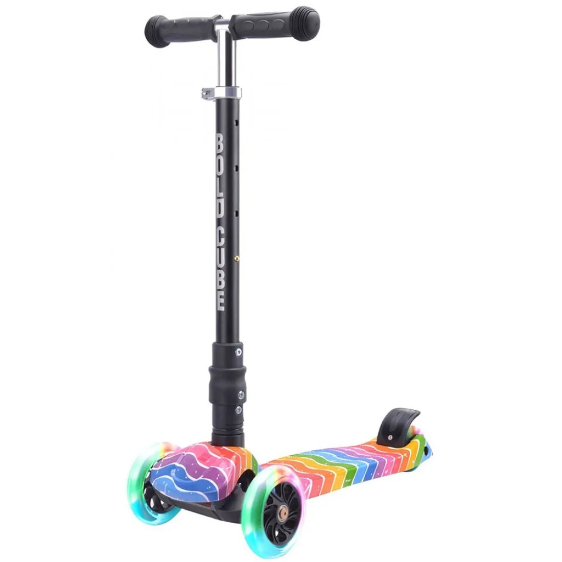 Trotinetă pliabilă cu trei roți BOLDCUBE - Astro Dreams