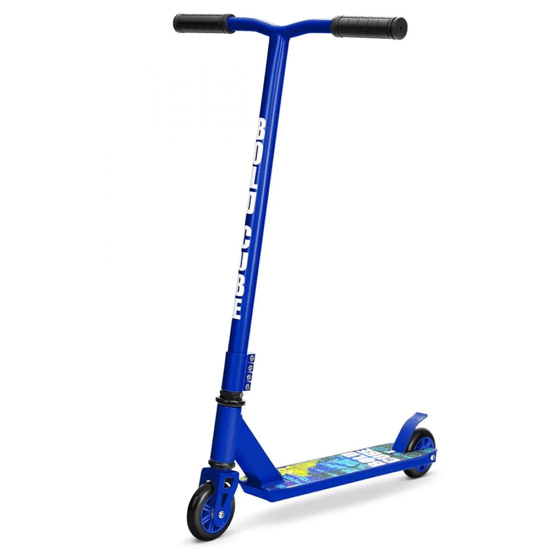 Trotinetă cu două roți BOLDCUBE Stunt Scooter - albastru închis