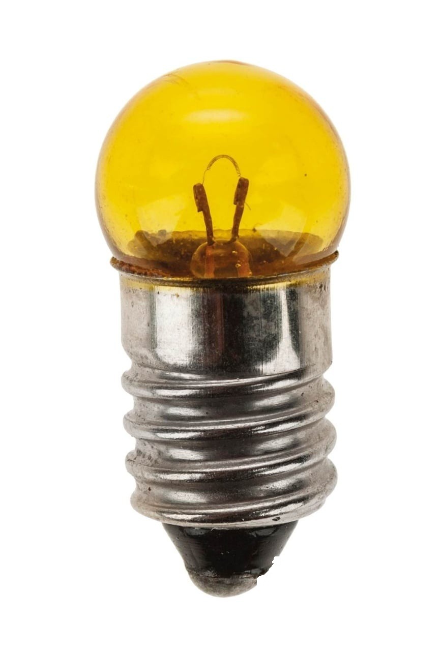 Bec galben (3.5V/0.2A), 10 buc