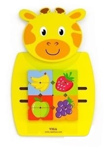 Panou de perete activ Mozaic cu fructe Girafă