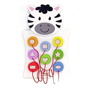 Panou de perete activ Forme și culori Zebra
