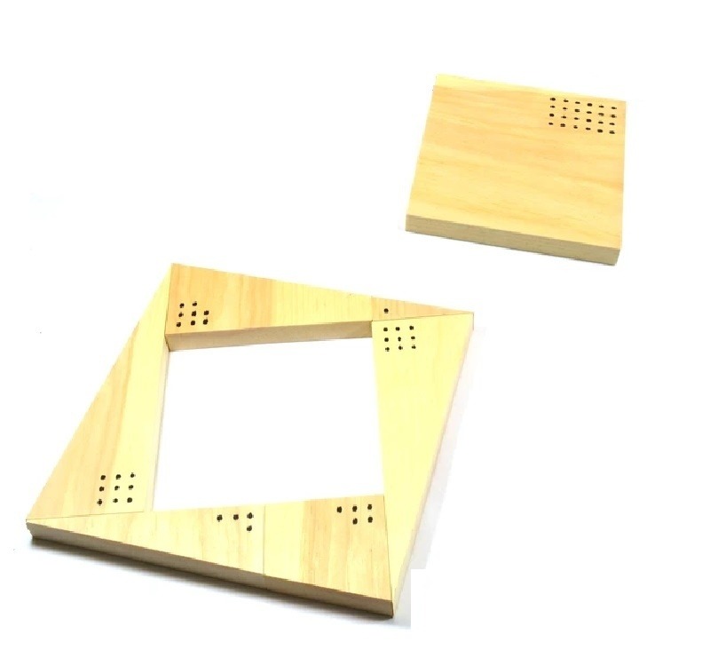 Teorema lui Pitagora - set de puzzle