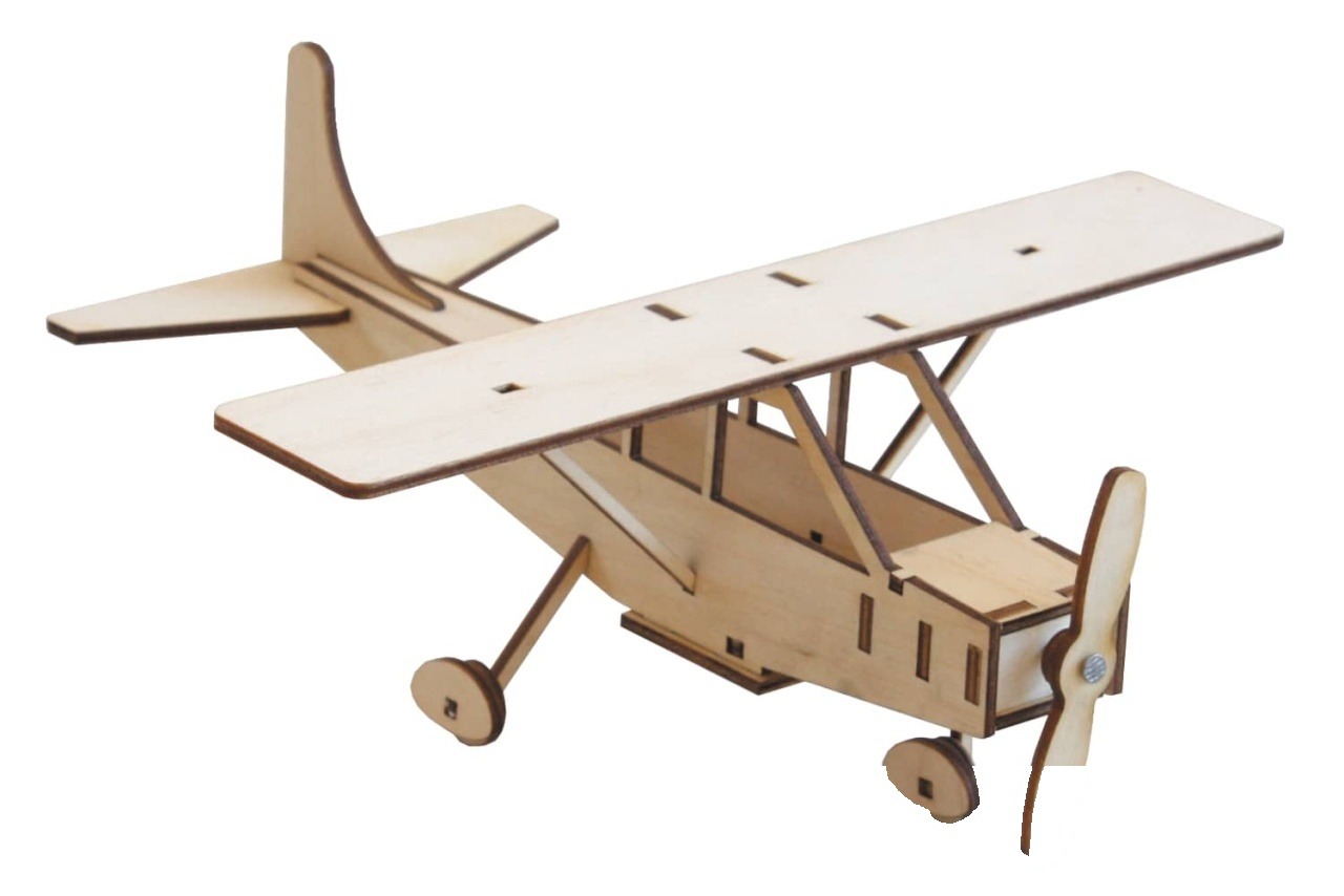 Avion din lemn DIY Easy-Line – Cessna