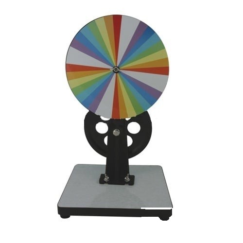 Disc colorat Newton cu suport