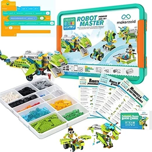 STEAM Robot Master Premium – Constructorul inteligent pentru viitorii ingineri