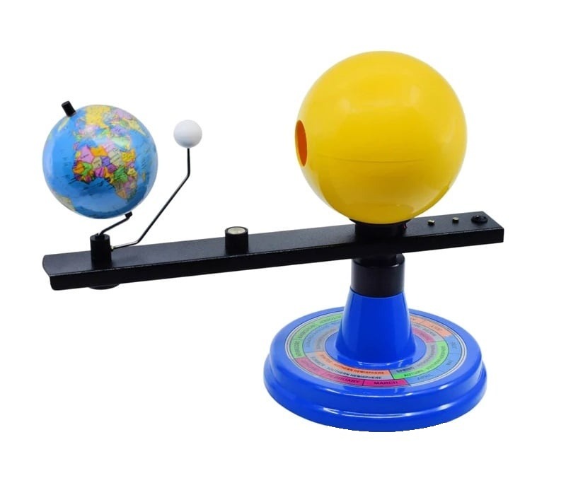 Model orbital Soare Pământ Lună (cu lumină)