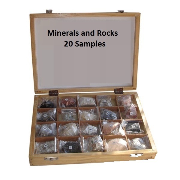 Colecție de roci și minerale