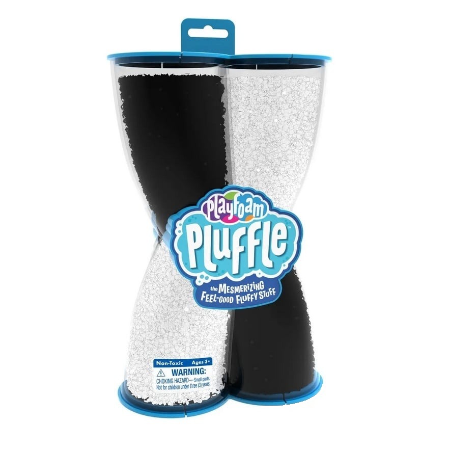 Material senzorial PLAYFOAM PLUFFLE alb și negru