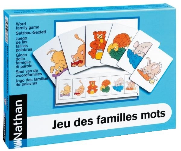 Familii de cuvinte - joc